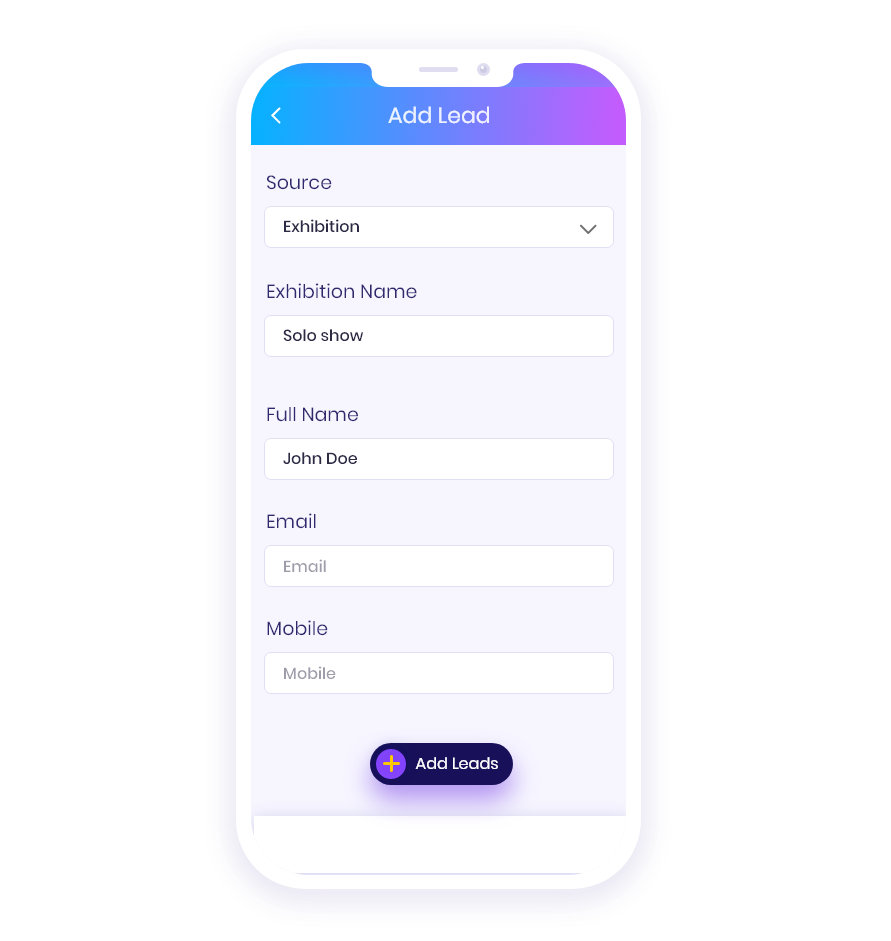 lead capture app