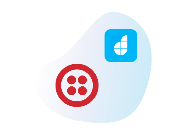 Integrate Twilio with your<br />
low-code apps