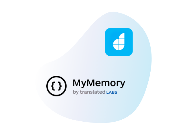 Connect MyMemory with your<br />
low-code apps