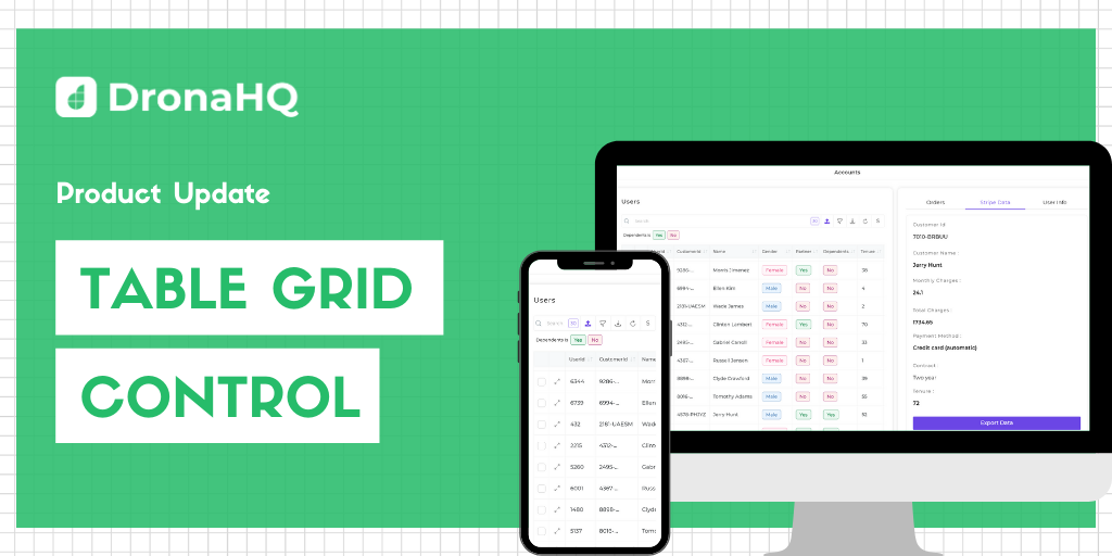 Table Grid control