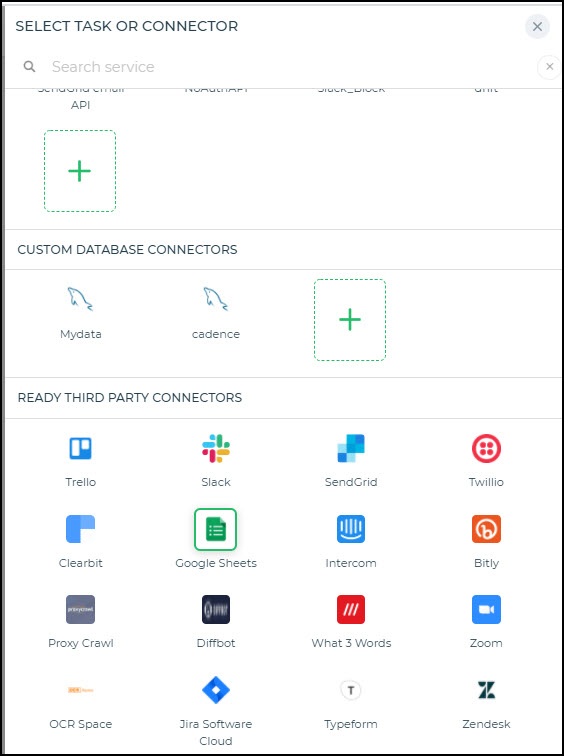 Google Sheet Connector