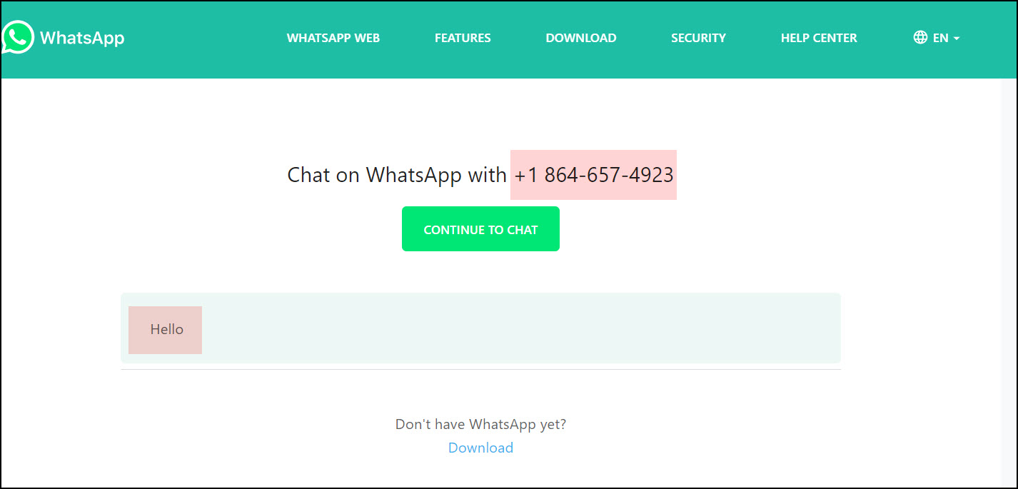 Open WhatsApp Web