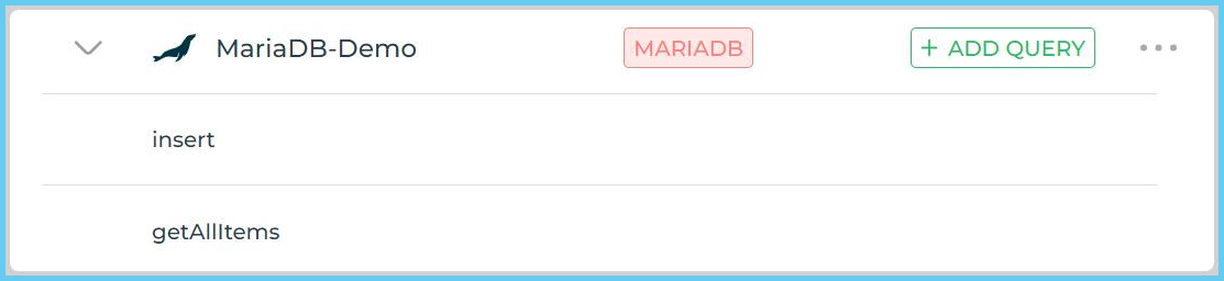 insert and allitems would appear