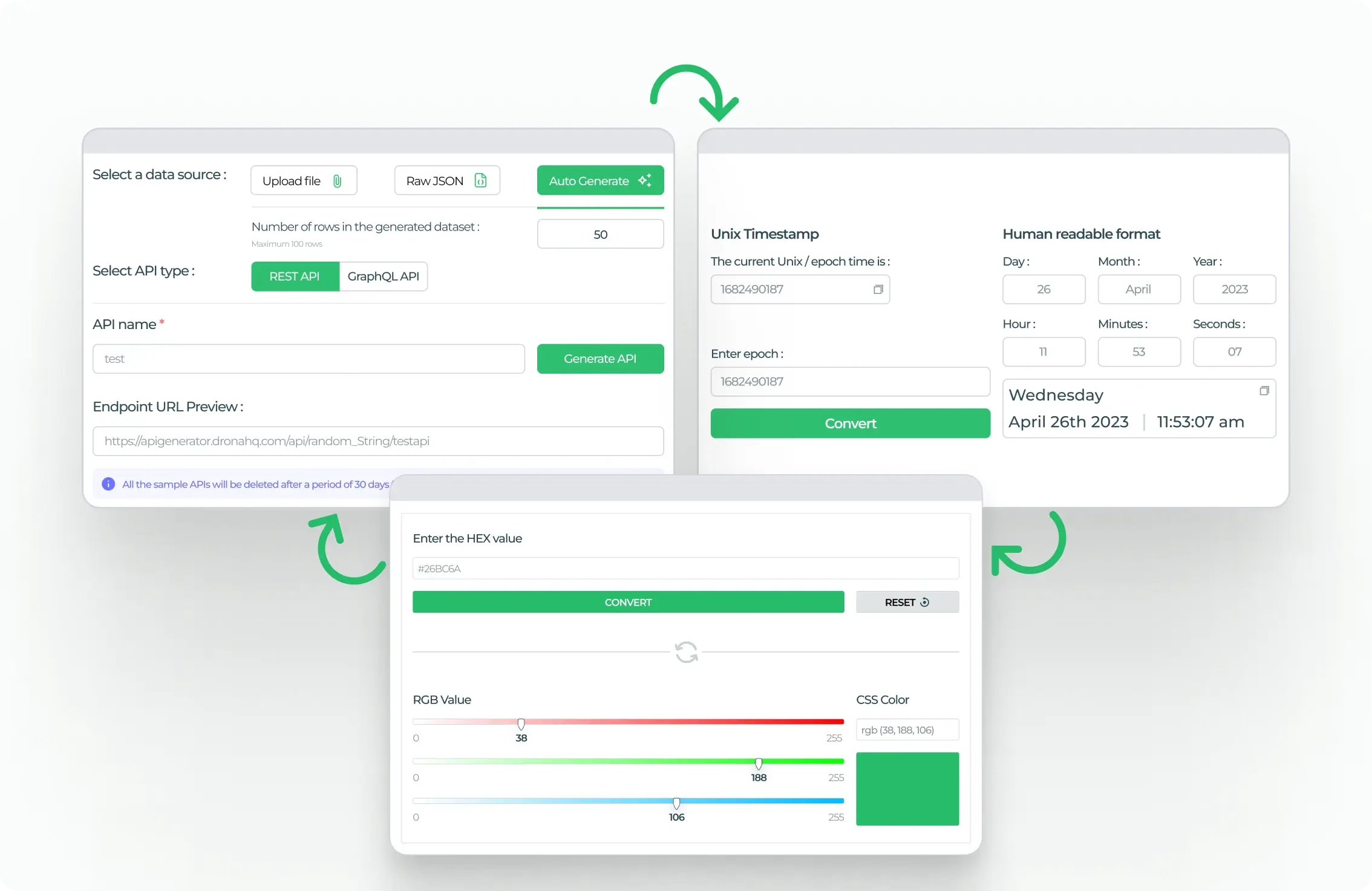 Build your own developer utility in minutes
