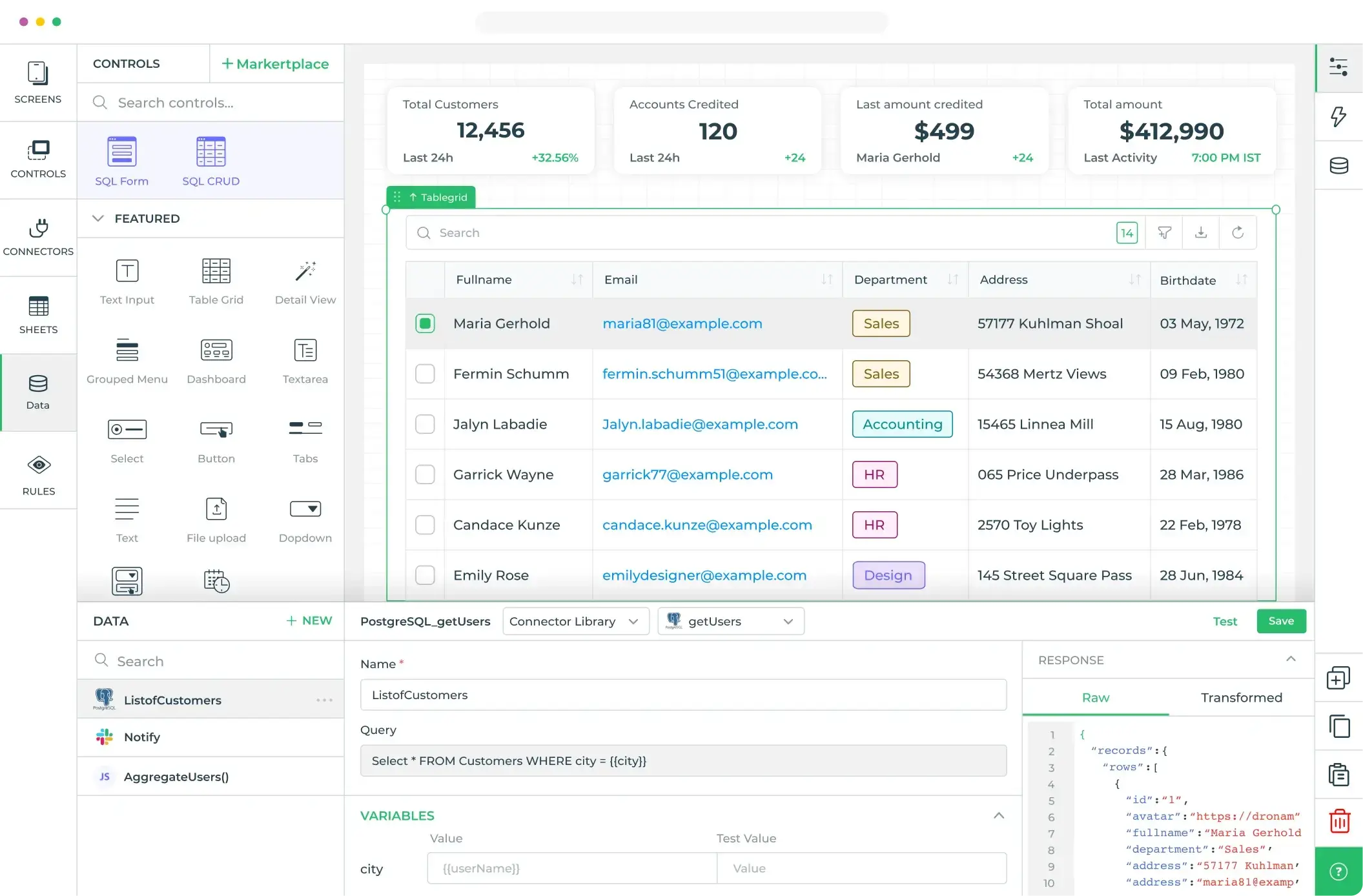 Low code platform walkthrough