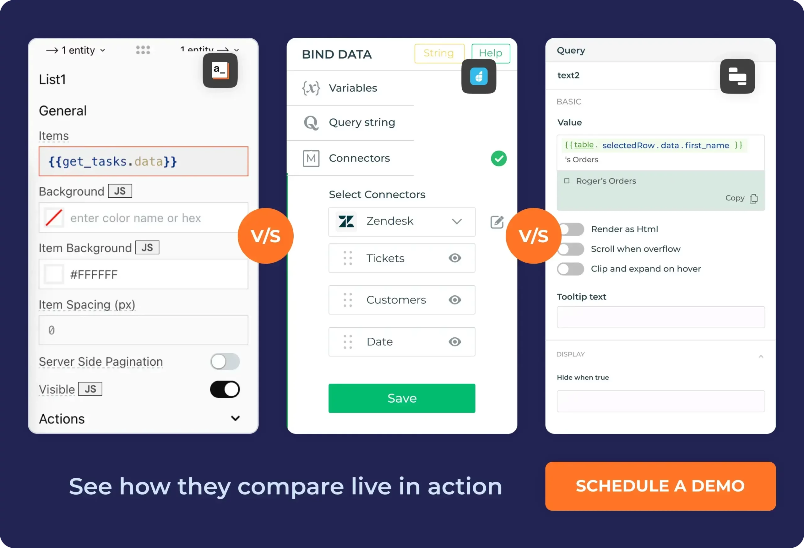 retool vs appsmith vs dronahq
