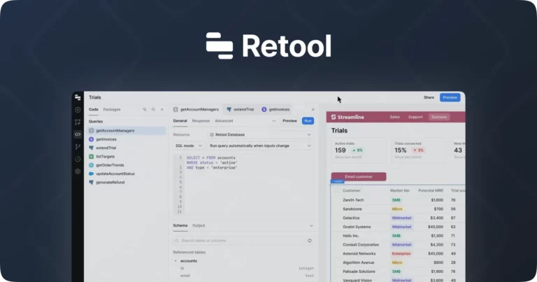 What is retool pictorial representation
