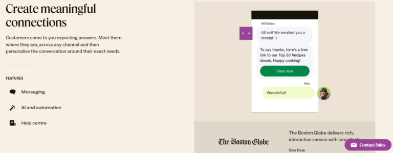 Zendesk chatbot: AI tools for business