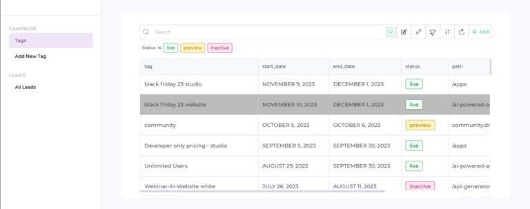 DronaHQ marketing operations with low code
