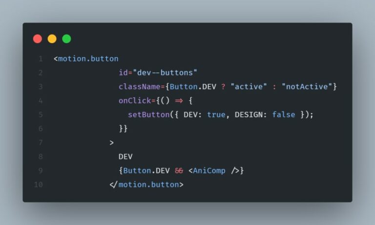 framer motion in React