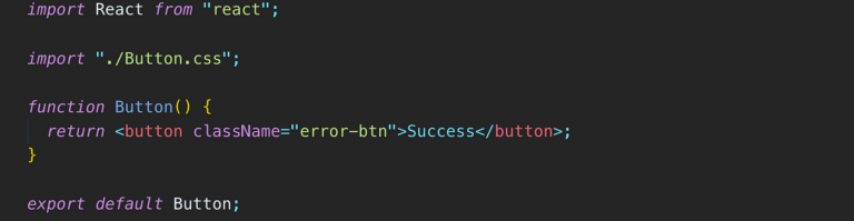 moduler css in React