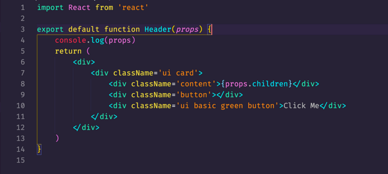 Props in React