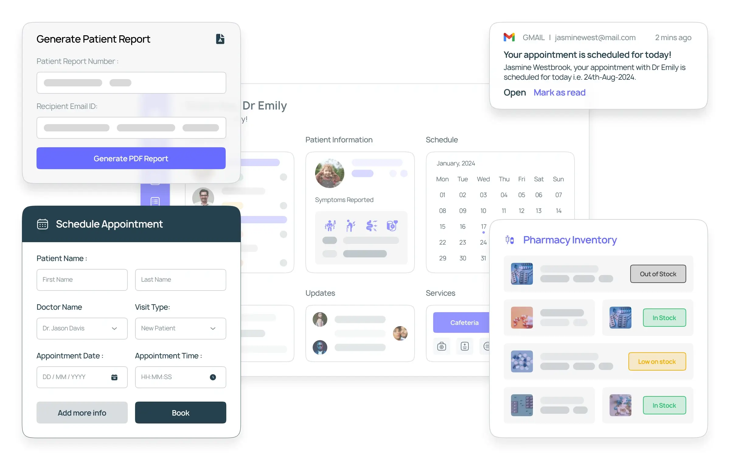 Healthcare management solutions