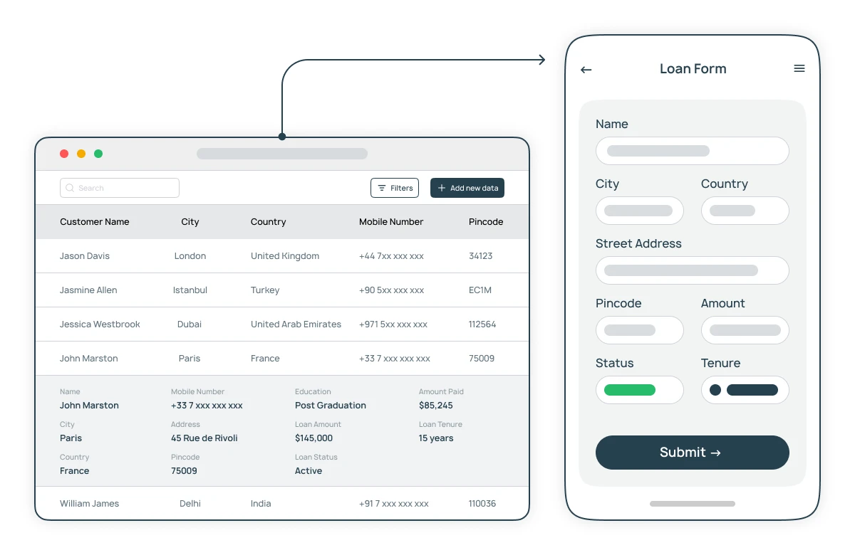 Automatic Form Creation