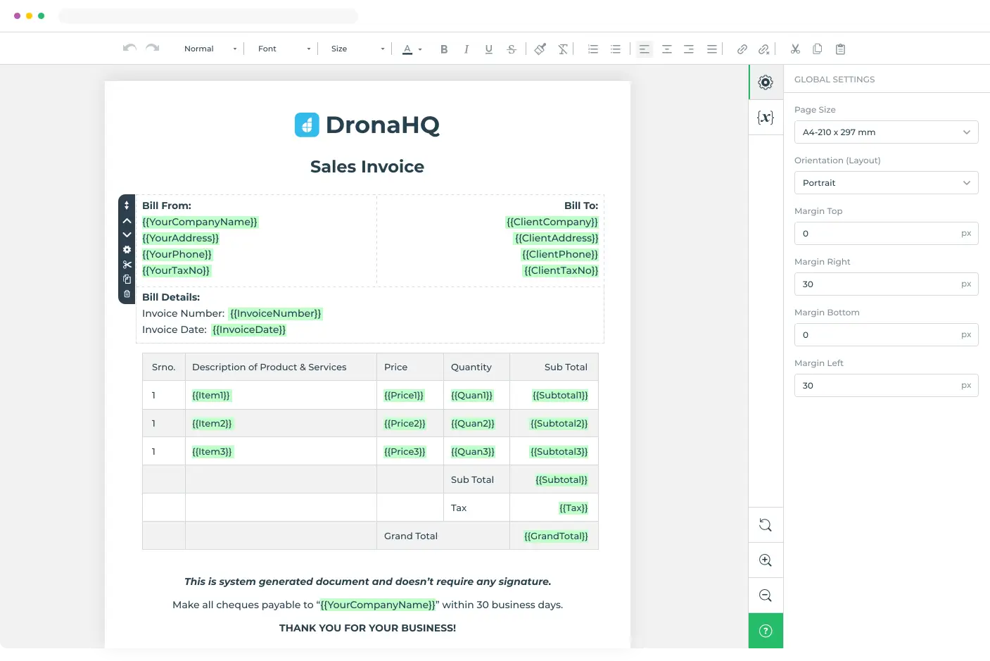 Securely generate and distribute PDF documents