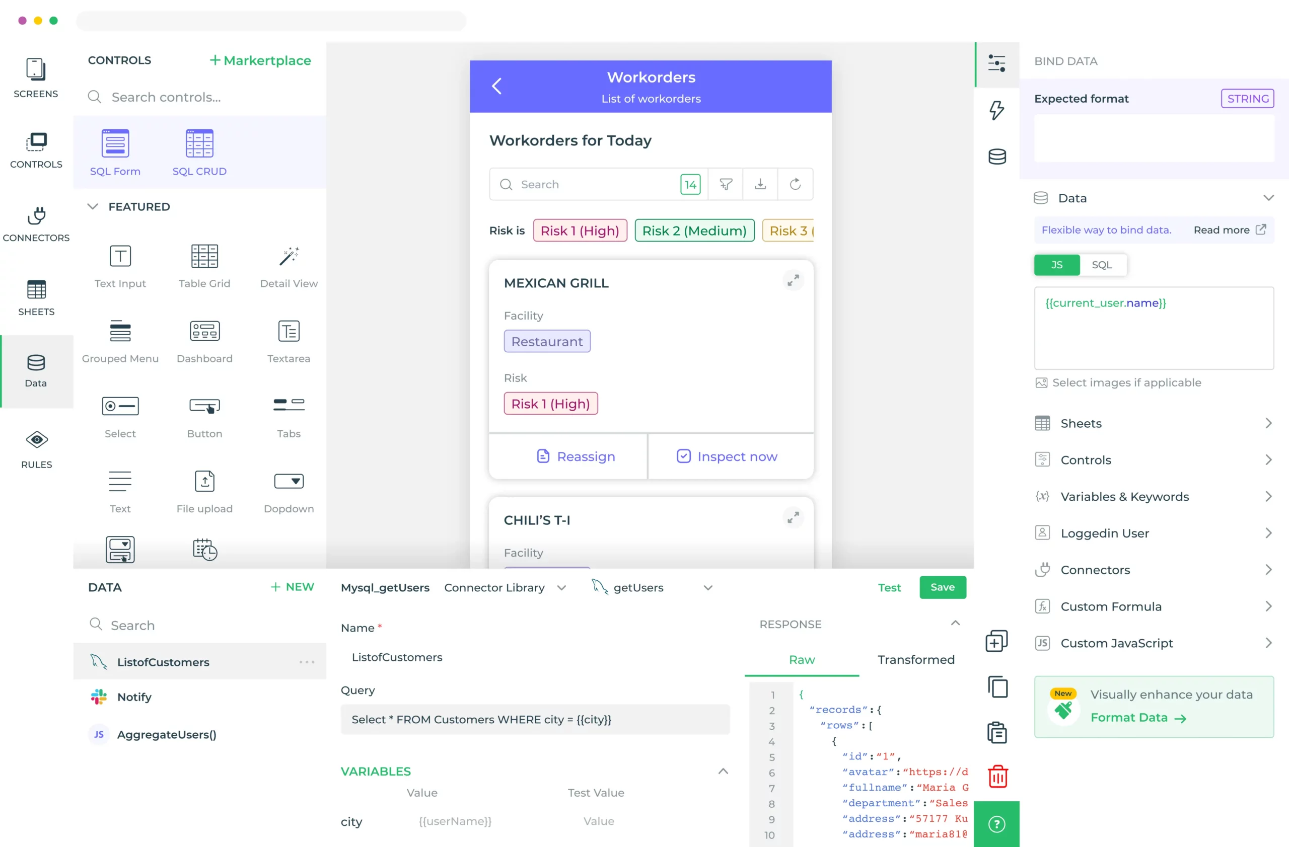 Build with native UI controls
