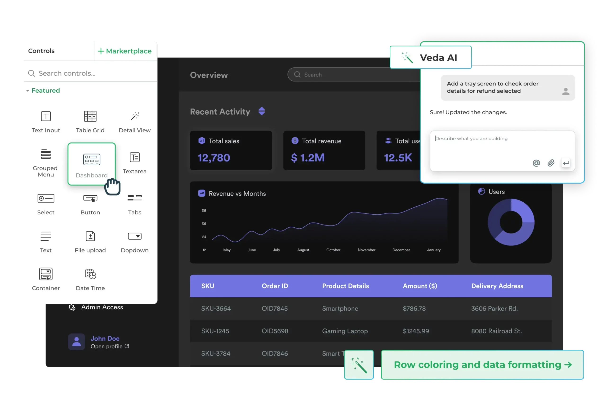 Build powerful apps for web and mobile