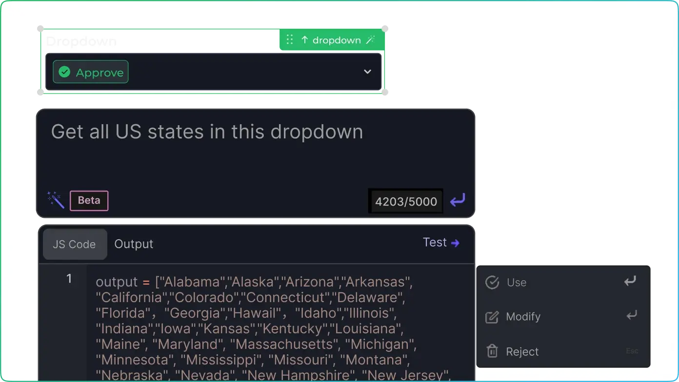 Bind data to UI controls
