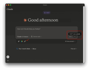 MCP connection in Claude