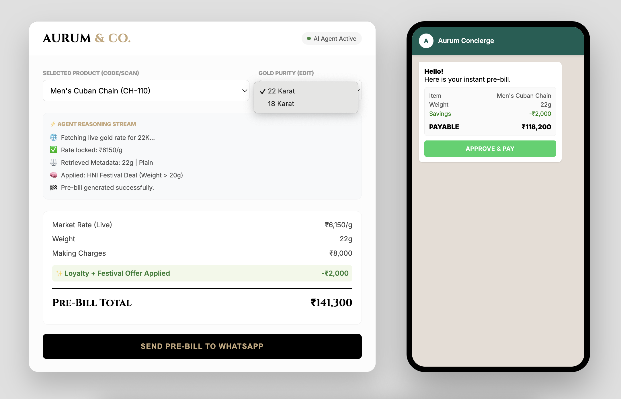Agentic Bill Generator