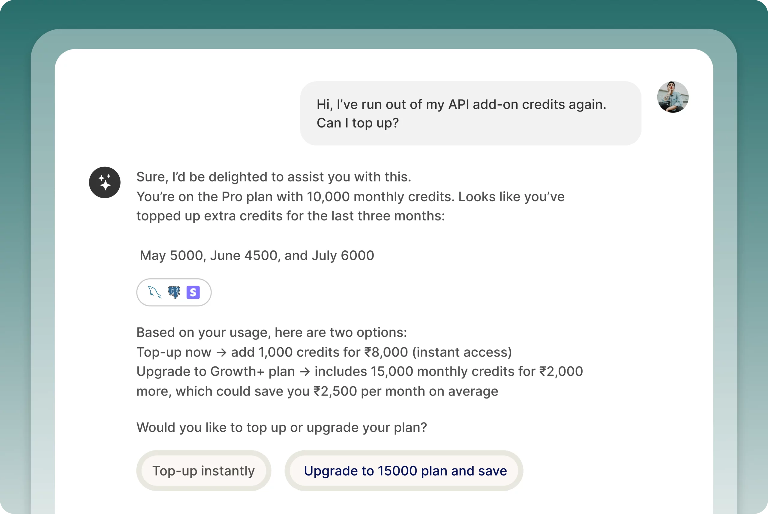 subscription upgrade agent