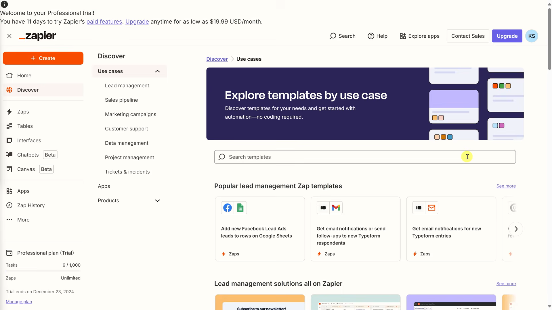 Zapier AI automation platform