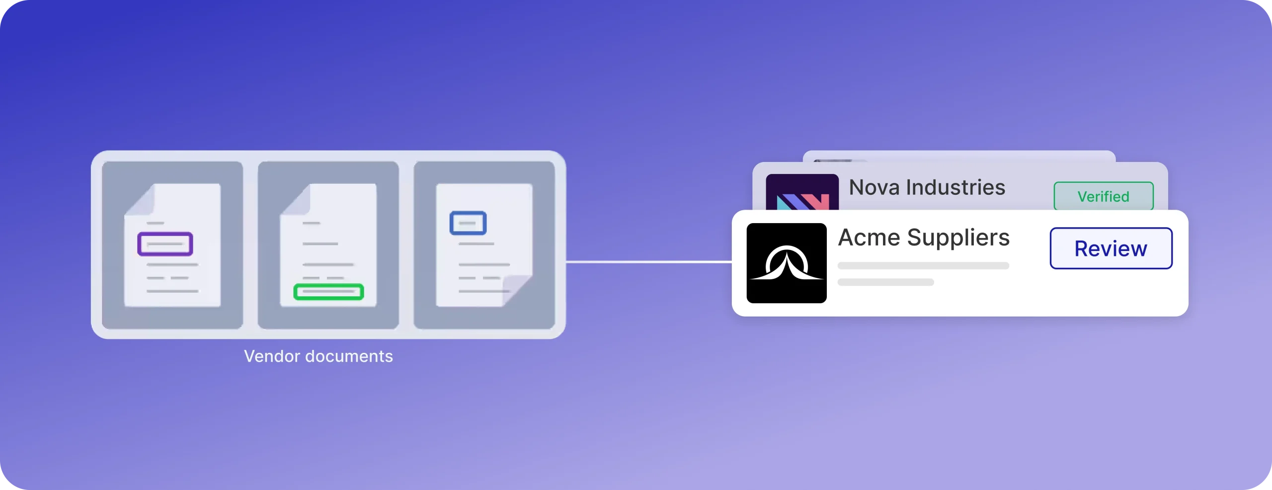 Automate vendor KYC and document validation with AI agents